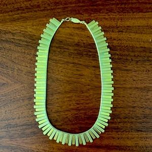 Gold necklace, retro